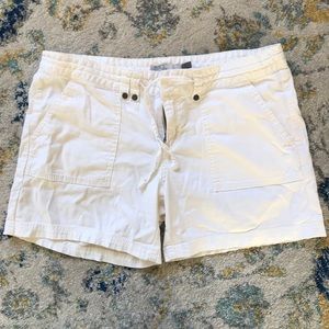 Prana White Shorts
